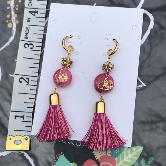 🖐HANDMADE EARRINGS 🖐 - Picture 3 of 3